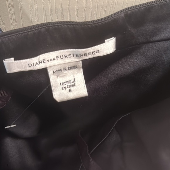 DVF Diane von Furstenberg “Little Anne” Blue Plaid Bustier Strapless Dress SZ 6 - Picture 3 of 8